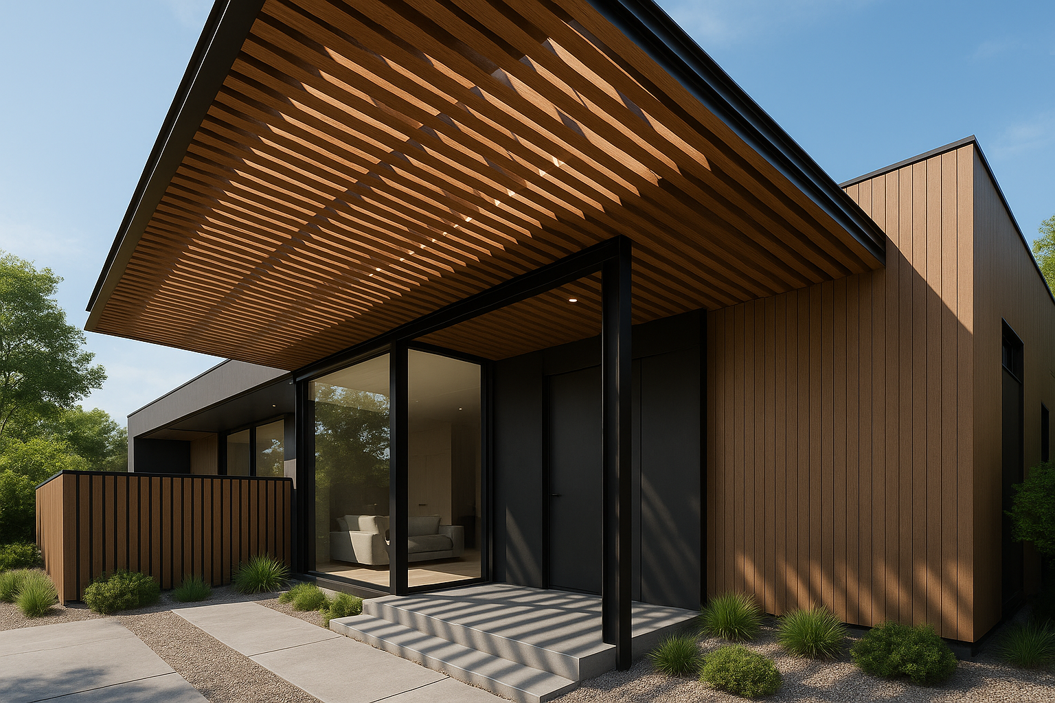 Panel WPC Bandung untuk Plafon dan Dinding